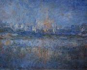 Claude Monet Vetheuil in the Fog painting